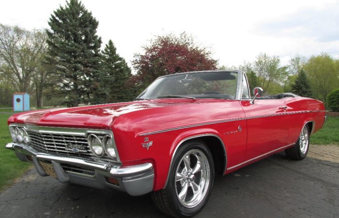 SOLD : 1966 Chevrolet Impala Convertible 