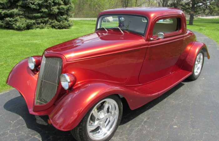 SOLD - 1934 Ford 3-Window Coupe Street Rod - $49,500