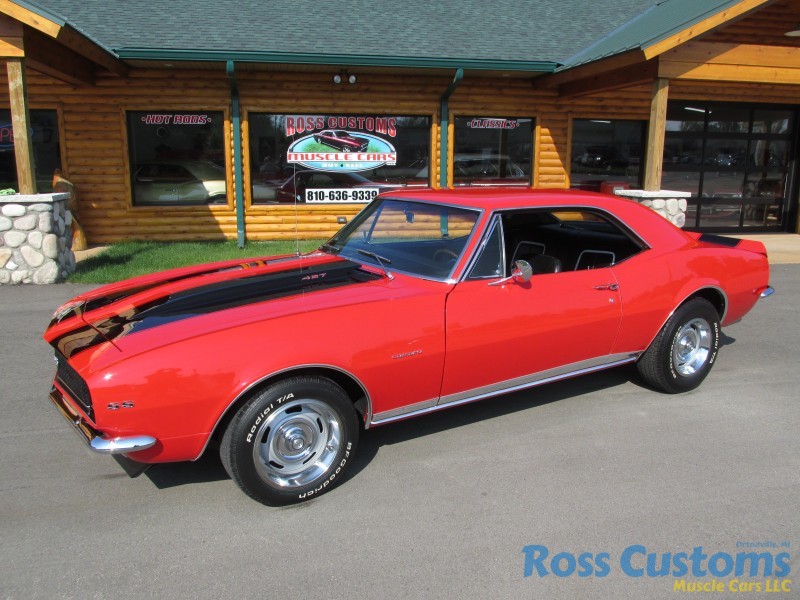 SOLD SOLD – 1967 Chevrolet Camaro RS/SS – Big block – 4 speed « Ross Customs