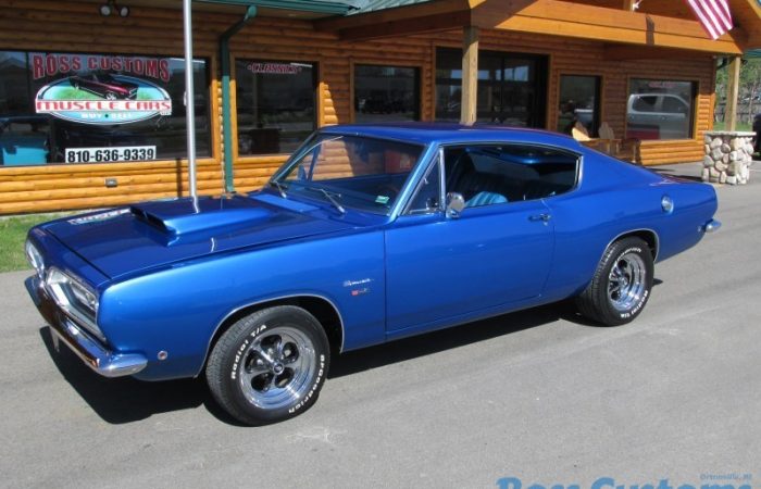 SALE PENDING - 1968 Plymouth Barracuda Fastback