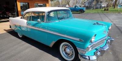 JUST ARRIVED - 1956 Chevrolet Bel Air Hardtop - $48,900