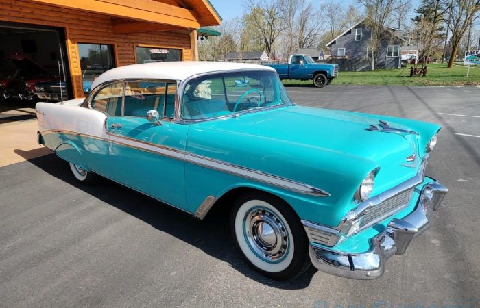 JUST ARRIVED - 1956 Chevrolet Bel Air Hardtop - $48,900