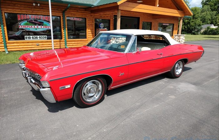 SOLD SOLD - 1968 Chevrolet Impala Convertible - #'s Match - 396 - 4 Speed