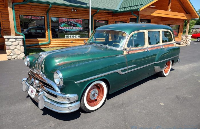 FOR SALE - 1953 Pontiac Chieftain Tin Woody Wagon - LS Resto-Mod - $59,900