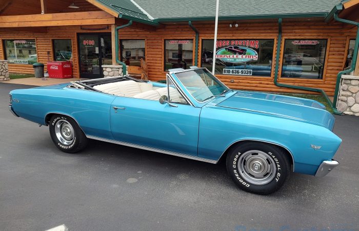 SOLD SOLD - 1967 Chevrolet Chevelle Malibu Convertible - 4 speed