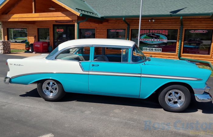 FOR SALE - 1956 Chevrolet Bel Air - 2 door post - 4 speed - $43,900