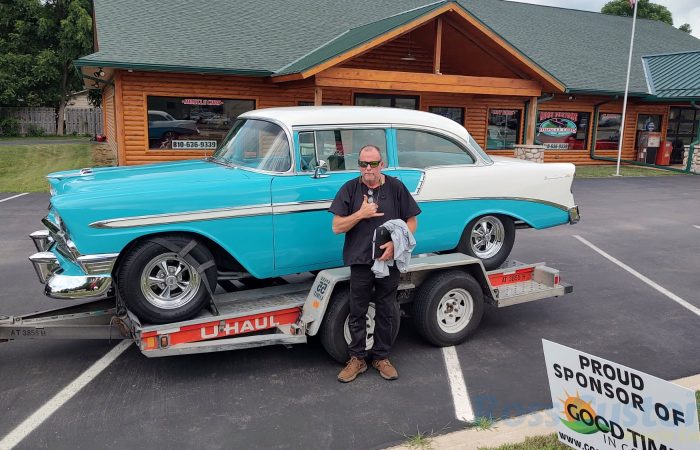 SOLD SOLD - 1956 Chevrolet Bel Air - 2 door post - 4 speed