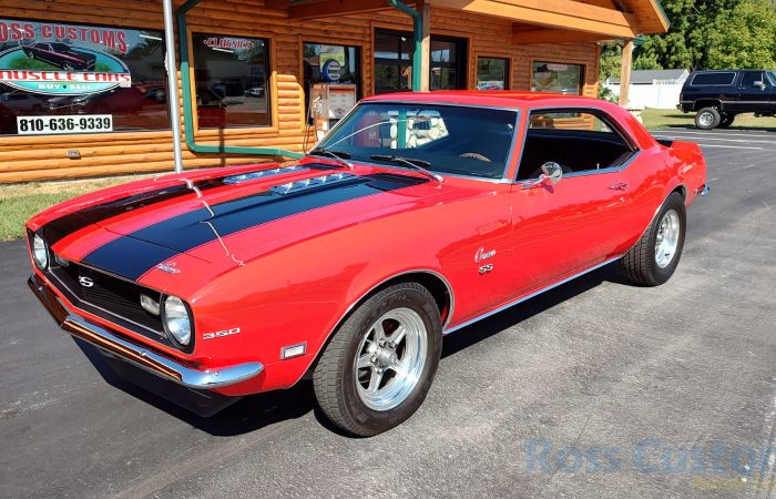 SOLD SOLD - 1968 Chevrolet Camaro SS 350